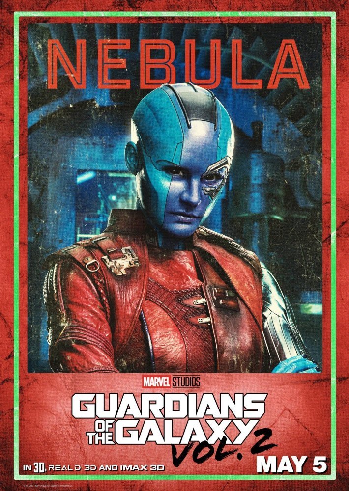 پوستر فیلم «نگهبانان کهکشان2»(guardians of the galaxy 2) با بازی کارن گیلان